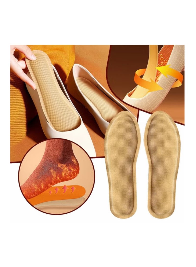 BOSART Insole Foot Warmers - Long Lasting Safe Natural Odorless Air Activated Warmers - Up To 9 Hours Of Heat - 5 Pair - Image 2