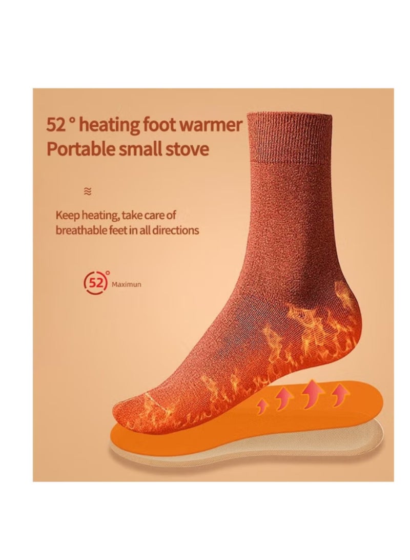 BOSART Insole Foot Warmers - Long Lasting Safe Natural Odorless Air Activated Warmers - Up To 9 Hours Of Heat - 5 Pair - Image 4