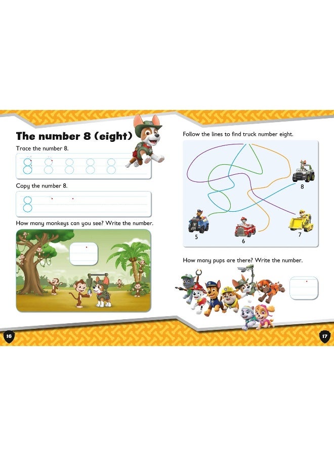 Paw Patrol First Numbers Activity Book  - Image 4