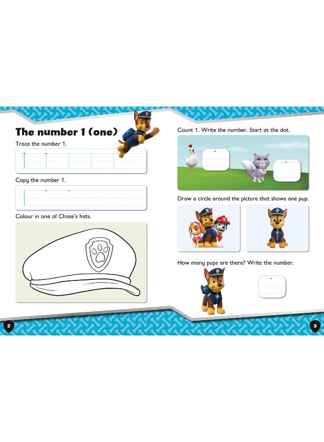 Paw Patrol First Numbers Activity Book  - Image 3