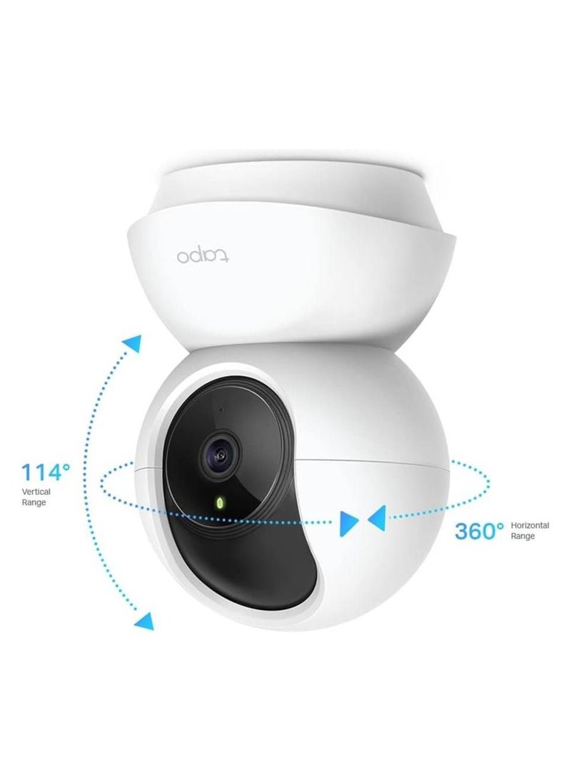 tapo - Tapo C200 Pan/Tilt 1080p Full HD Home Security Wi-Fi Camera Live View And Two-Way Audio Night Vision Motion Detection Baby Monitor MicroSD Card Support Works With Google Assistant And Amazon Alexa Remote Management By App - Image 1