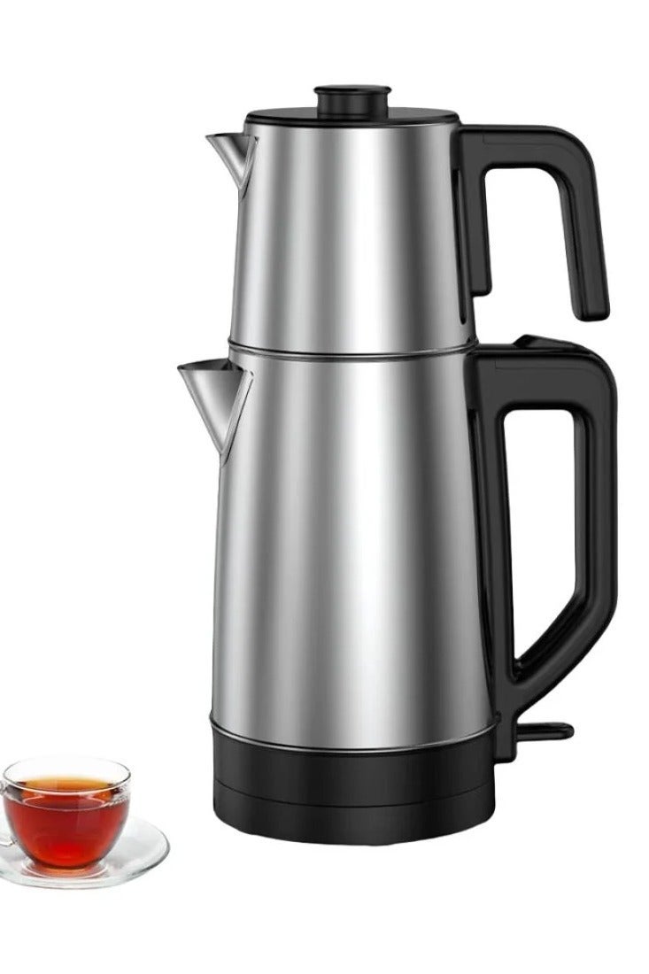 Denx 2200W 2.2L+0.8L Dual Capacity Stainless Steel Electric Kettle - Image 5