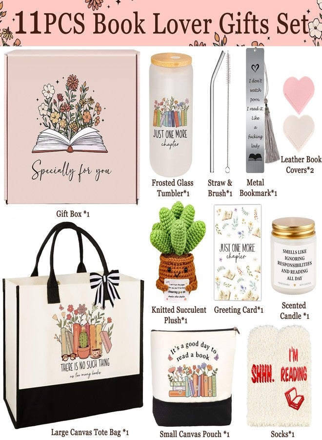 Giftota Book Lovers Gifts, 11Pcs Gifts for Book Lovers Women Bookish Gift for Readers Book Club Gift for Women, Reading Accessories, Bookworm Present, Birthday, Valentine's Day, Librarian, Teacher, Readers - Image 2