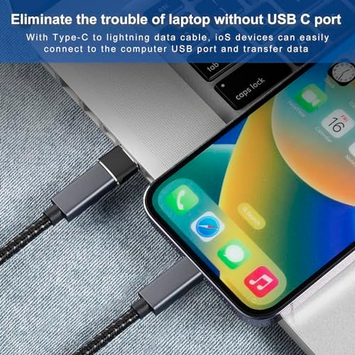 COUPLING USMILE USB to USB C Adapter 4 Packs for iPhone Fast Charging, Transfer and Type C OTG Convert. USBC to A Compatible with iPhone 17/16/15 Plus Pro Max,iPad Pro Air 7/6/5 Almost USB Devices - Image 4