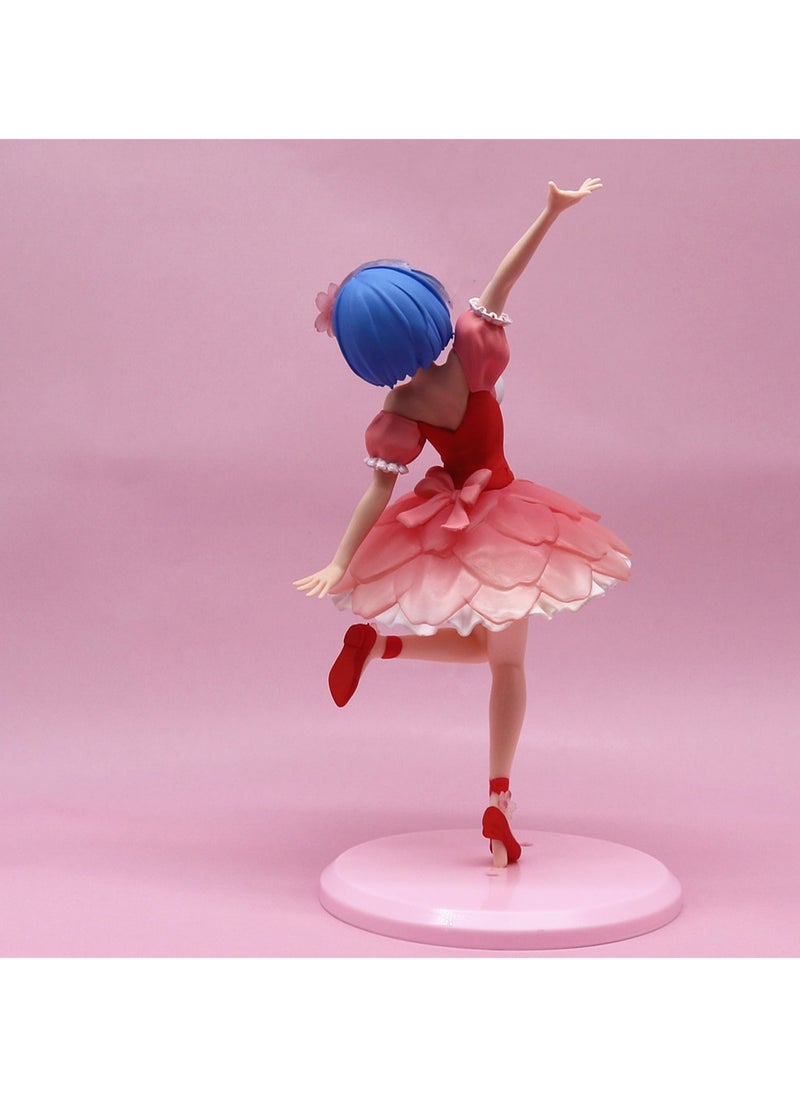 Generic - Anime Character Cherry blossoms Skirt Rem Figures Suitable For Ornaments And Gifts - Image 1