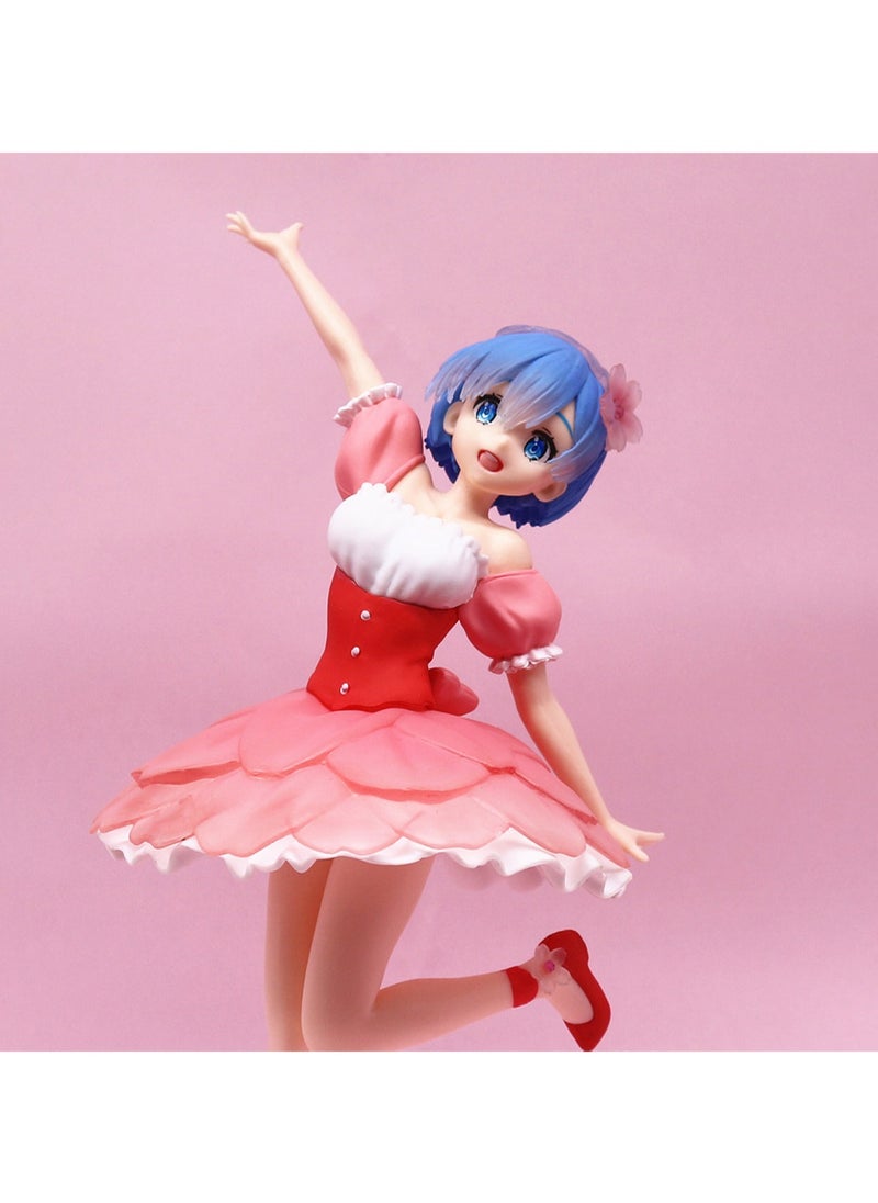 Generic - Anime Character Cherry blossoms Skirt Rem Figures Suitable For Ornaments And Gifts - Image 1