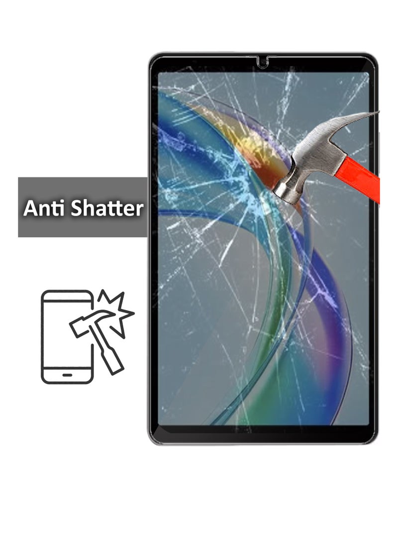 BYTER For Honor Pad X7 - Tempered Glass Screen Protector - Premium HD Delicate Touch , Higher Transparency , Easy to Install ,Anti-scratch and Bubble-free Screen Protector - Clear - Image 3