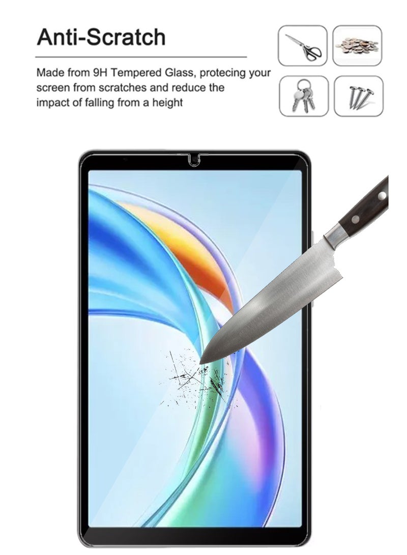 BYTER For Honor Pad X7 - Tempered Glass Screen Protector - Premium HD Delicate Touch , Higher Transparency , Easy to Install ,Anti-scratch and Bubble-free Screen Protector - Clear - Image 2