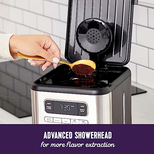 Mr. coffee ماكينة قهوة مبرمجة من مستر كوفي سعة 14 كوب من الفولاذ المقاوم للصدأ - Image 3