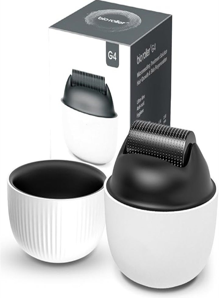 High Quality Microneedle Facial Treatment Massager 1200 Needles Titanium Microneedle Roller for Body Hair Beard Growth Acne Scars Wrinkles Stretch Marks - Image 1