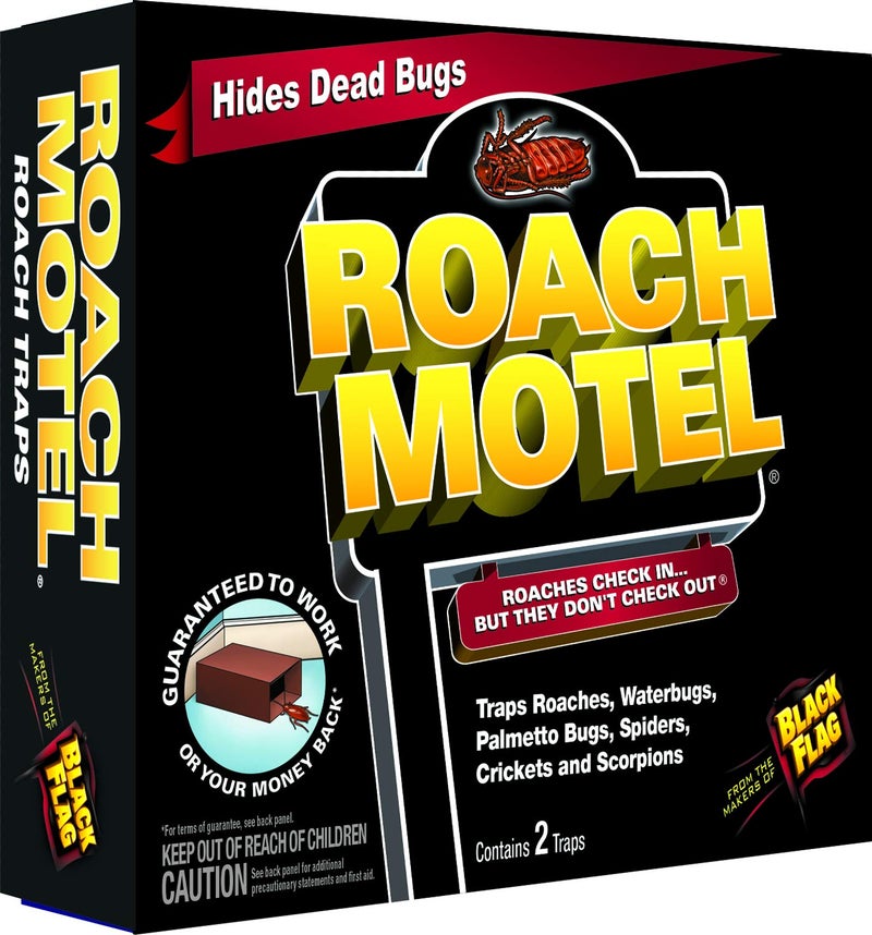 Black Flag Roach Motel Traps, 2-Count, 1-Pack - Image 1