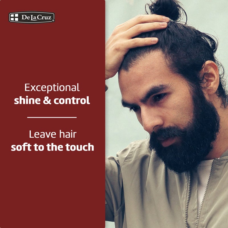 De La Cruz Oil of the Bear Beard Oil for Men - Grooming Brillantine for Hair, Mustache and Beard - Aceite del Oso - Image 2