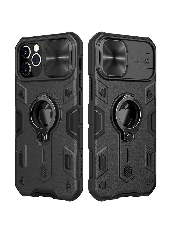 Nillkin - Camshield Armor Case For Iphone 12 Pro Max Black - Image 1