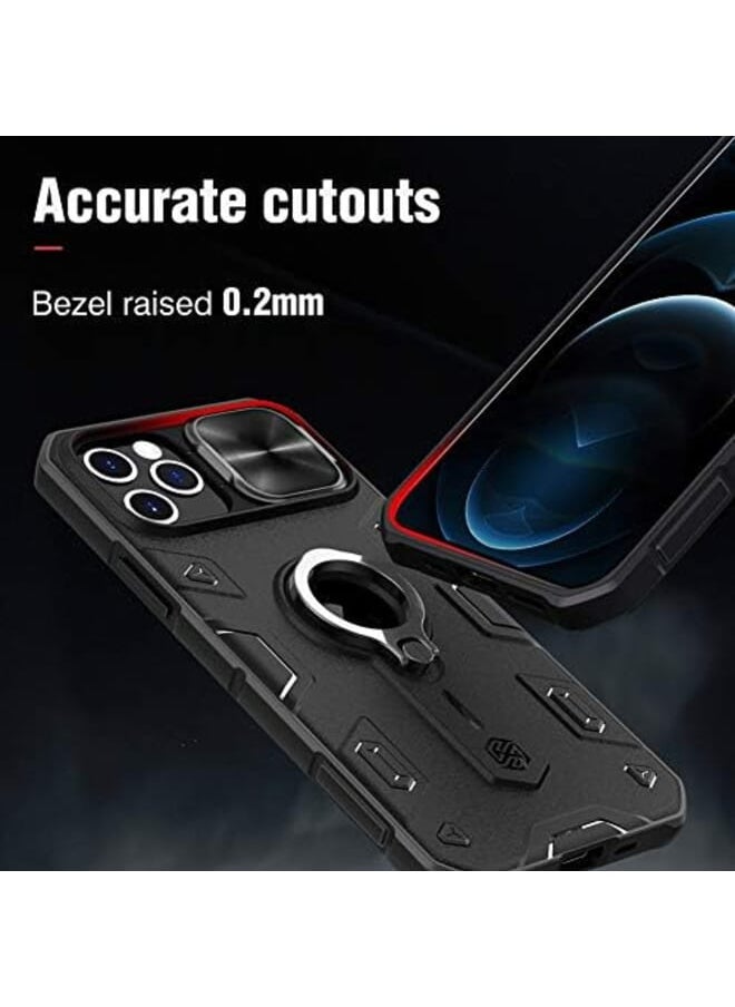Nillkin - Camshield Armor Case For Iphone 12 Pro Max Black - Image 1