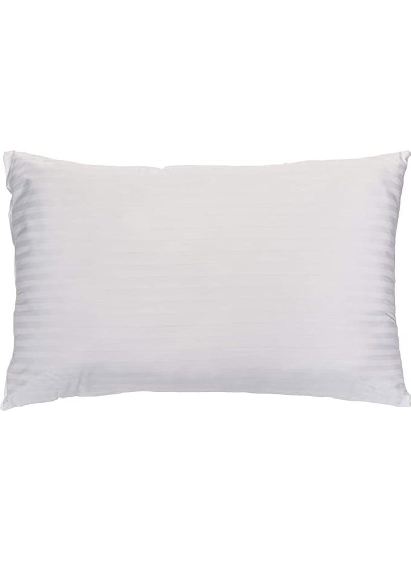 Striped Hotel-Quality Anti Allergic Bed Pillows | 50 × 75 cm, | Back, Neck and Shoulder Support Pillows | Soft and Fluffy Microfiber, Assorted Color - Image 1
