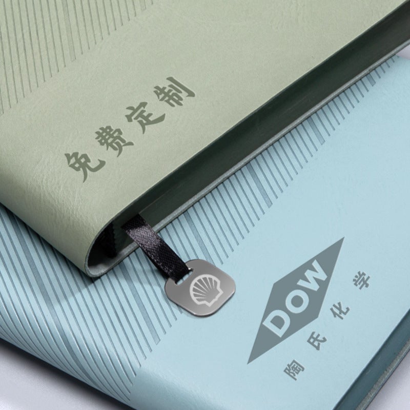Soft Leather Notebook A5 Thick Notebook Can Be Printed With Logo Wenzhou B5 Soft Leather Business Office Meeting Notebook - Image 4