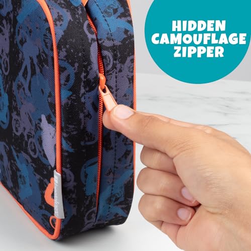 Bentology Insulated Lunch Bag for Kids & Adults- Reusable Thermal Sleeve w Clip on Handle- Easy to Clean Water-Resistant Lunchbox Tote- Mini Cooler Bag for Work School, Picnic, Daycare- Back to School - Image 5