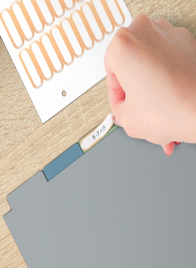 Ospelelf Binder dividers with tabs，dividers for 3 Ring Binder，5 Tab(5.5" * 8.5") - Image 5