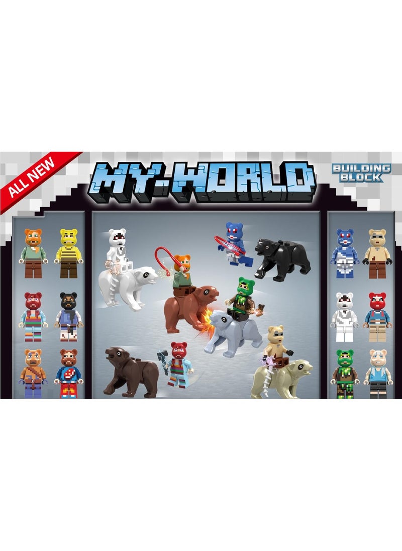 Y&D - Minecraft Craft  Action Figures  Toys to Create Explore and Survive  Authentic Pixelated Designs Collectible Gifts for Kids - Image 1