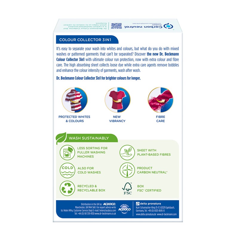 Dr. Beckmann Colour & Dirt Collector | For longlasting colour protection of laundry | 50 sheets - Image 4