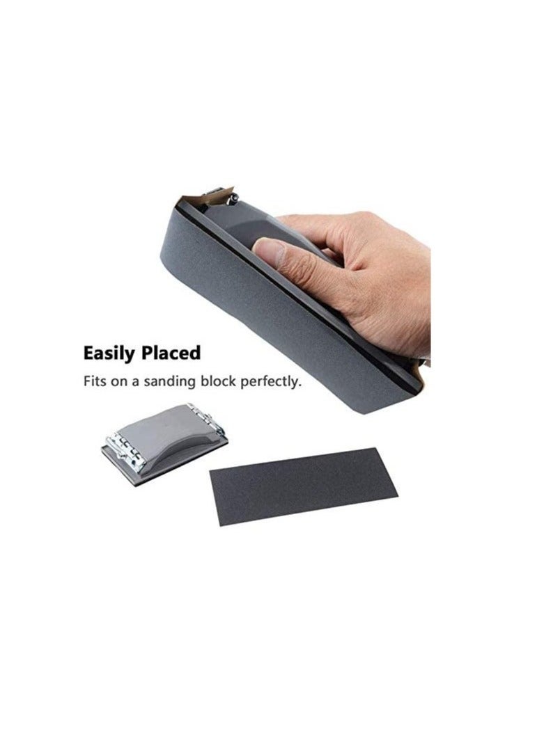 KENSON 36 Sheets Sandpaper, Premium Wet Dry Waterproof Sand Paper, 400 to 3000 Assorted Grit Sanding Paper for Wood Furniture Finishing, Metal Sanding and Automotive Polishing  - Image 3