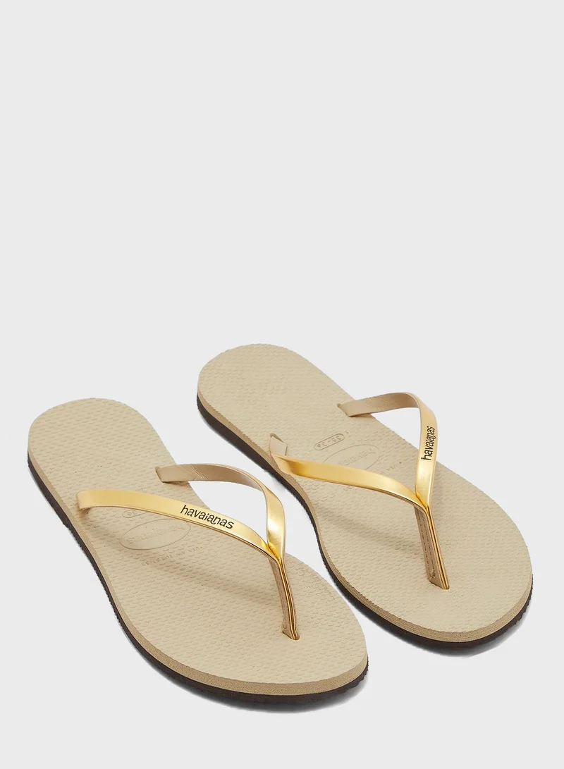havaianas You Metallic Flip Flop