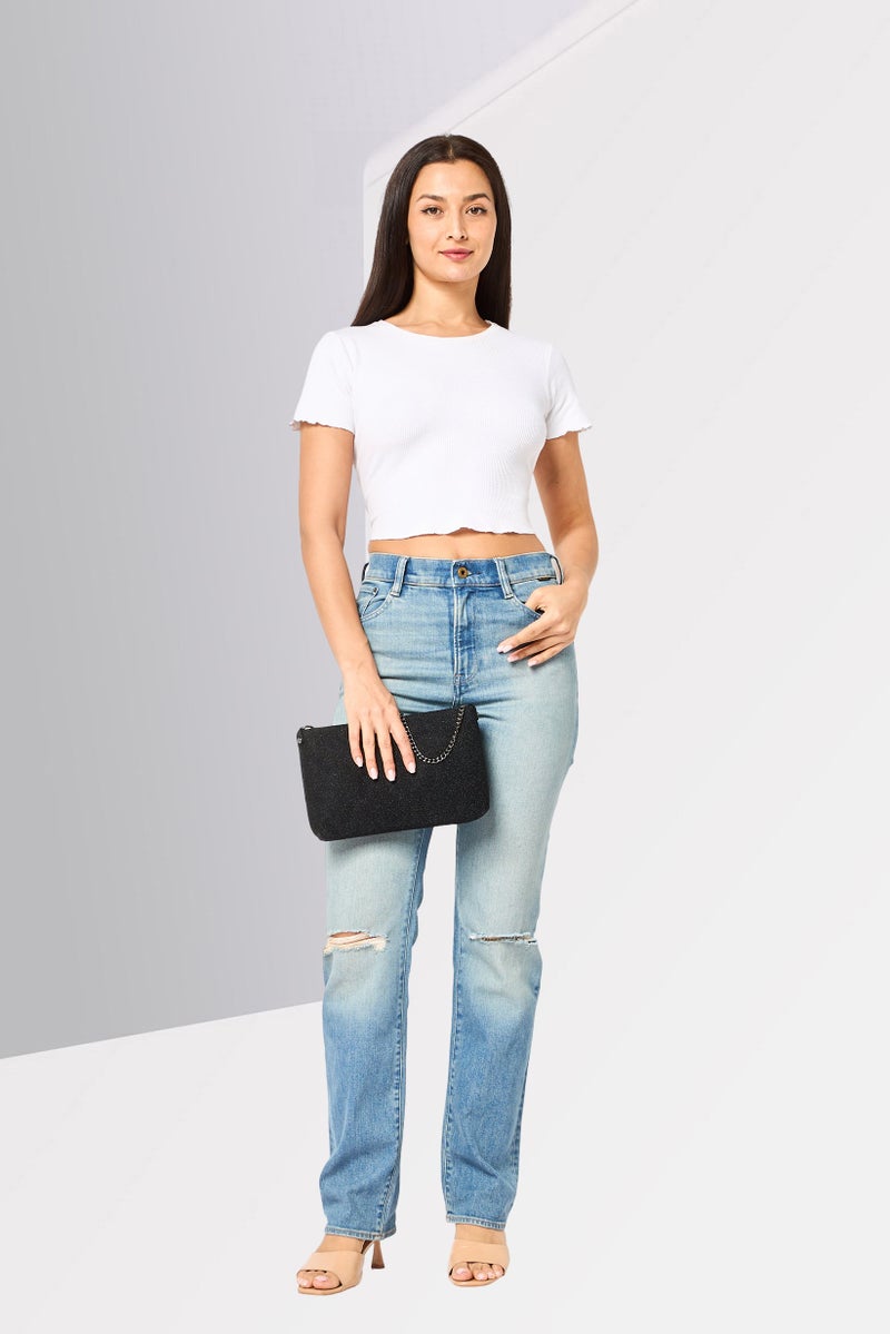 G-Star RAW Women Straight Fit Distressed Stretchable Denim, Blue - Image 2