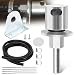 Braveboy Remote Mount Vent Valve for Fuel Tanks wMounting Valve Brackets 516 Barb Size Tank Vent Line Replacement Part Detachable Easy Installation - Image 2