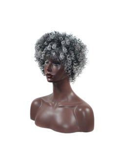 NIBEMINENT Short Curly Fluffy Wig Cap  - Image 1