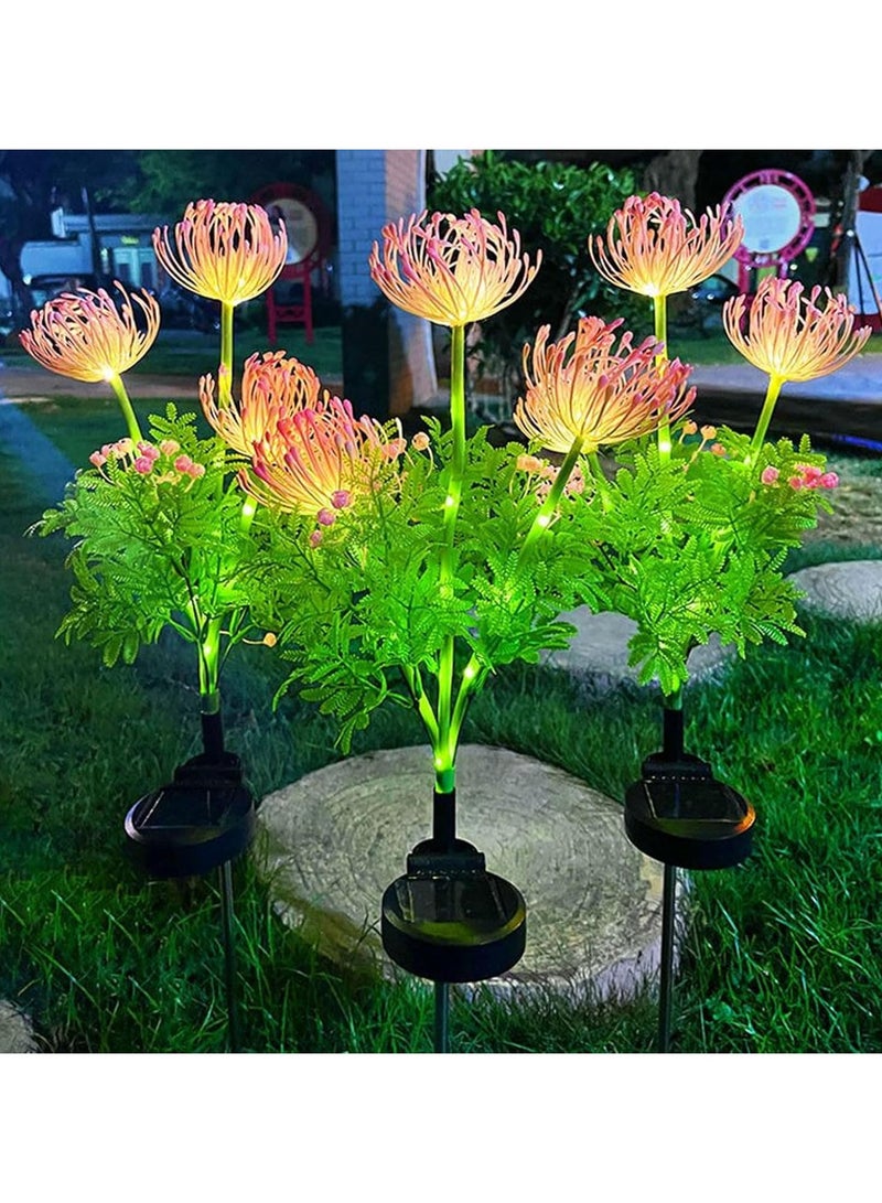 بلومنغ تايم مجموعة واحدة من مصباحين يعملان بالطاقة الشمسية - بانا، نوع إضاءة قابل للتعديل، يمكن تزيين الفناء/الحديقة بأضواء ملونة - Image 2