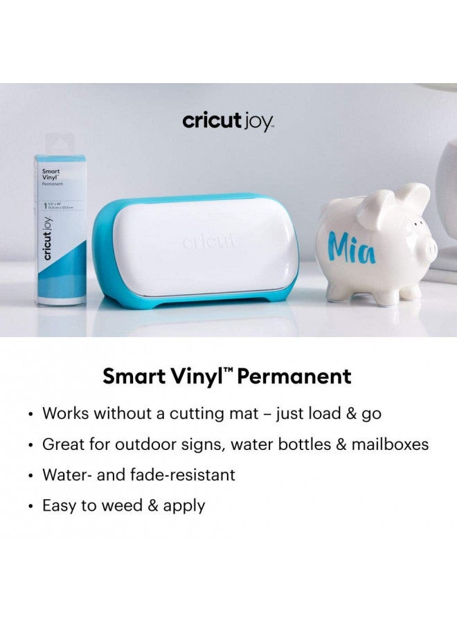 Cricut Smart Permanent Vinyl (5.5in x 12(5), Elegance Sampler) for Joy machine - matless cutting for shapes up to 4ft, & repeated cuts up to 20ft - Image 1