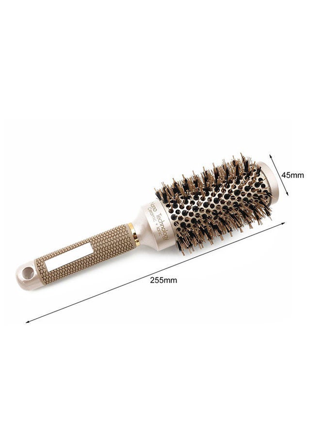 NIBEMINENT Round Bristle Hairdressing Brush Gold 45mmmillimeter - Image 3