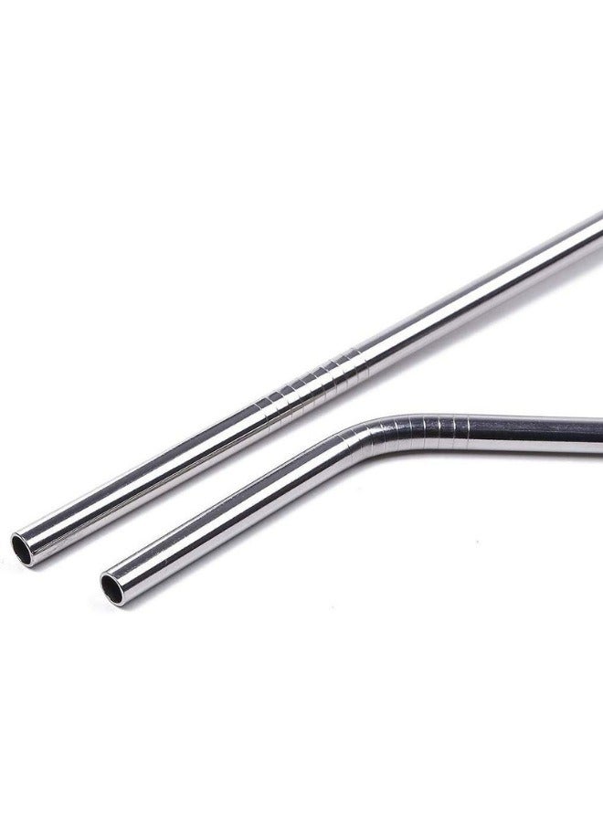 Reusable Stainless Steel Straws for Drinking Juice Smoothies or Water from Bottle  - Image 4