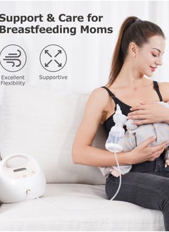 Momcozy Hands Free Pumping Bra, Adjustable Breast-Pump Holding and Nursing Bra  - Image 3