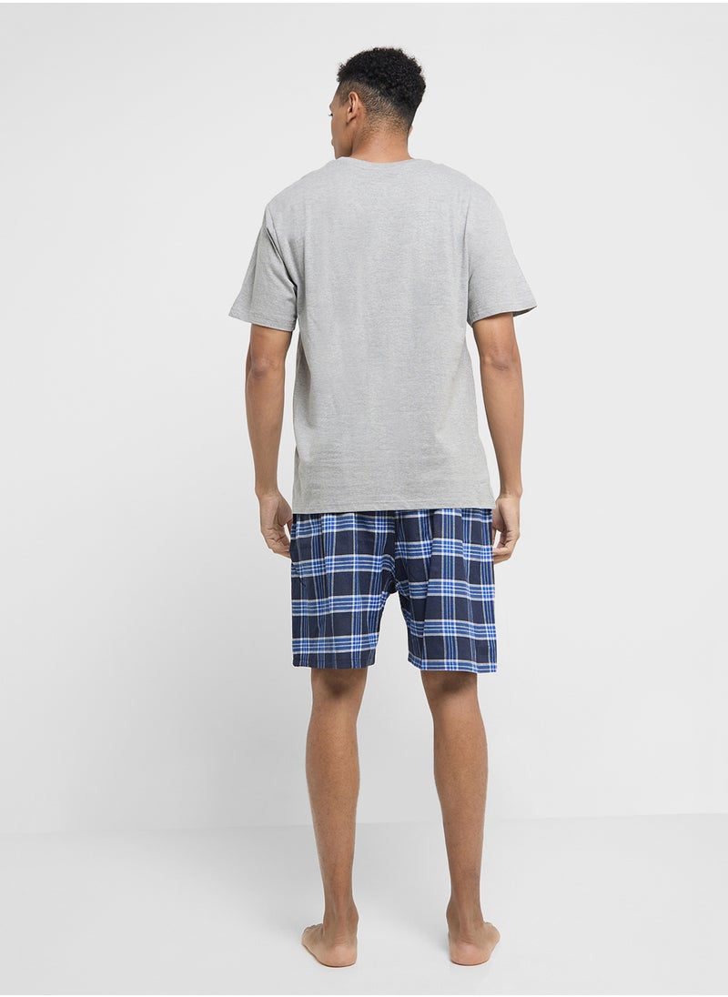 Seventy Five - Nightwear T-Shirt & Shorts Sets - Image 1