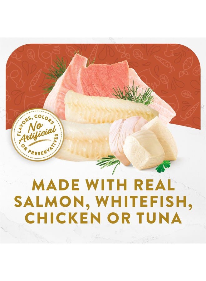 Fancy Feast Purina Grain Free Wet Cat Food Variety Pack, Broths Creamy Collection 1.4 Oz (Pack of 12) - Image 3