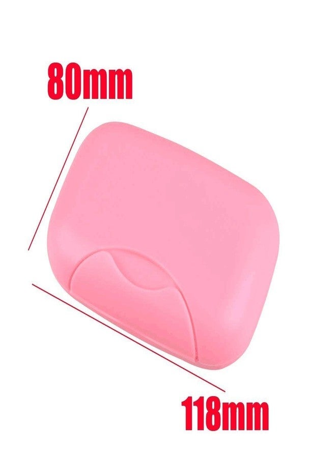 CELLEBII® Plastic Travel Soap Box Soap Case Holder for Bathroom Multicolour - Image 3