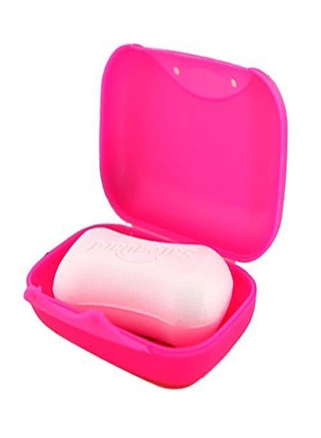 CELLEBII® Plastic Travel Soap Box Soap Case Holder for Bathroom Multicolour - Image 1