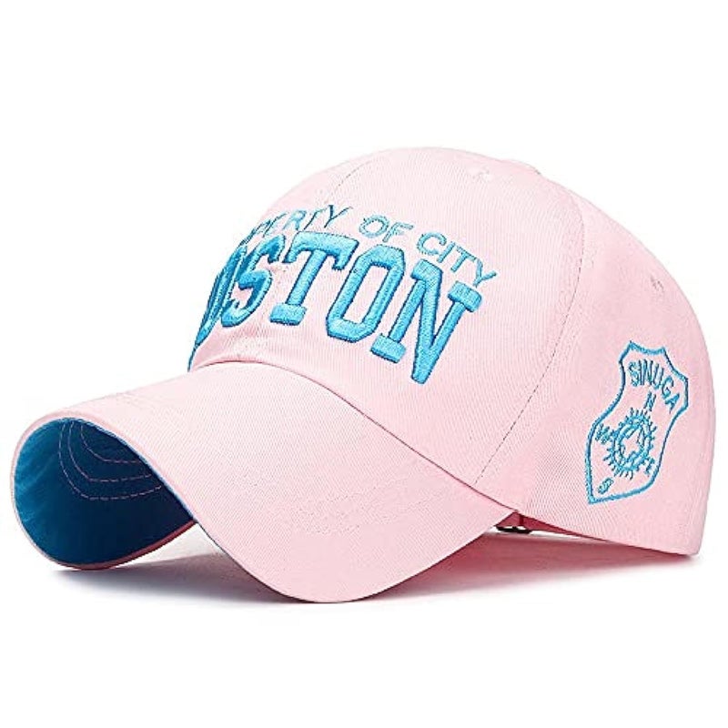 Boston Cap (Pink &amp; Blue)