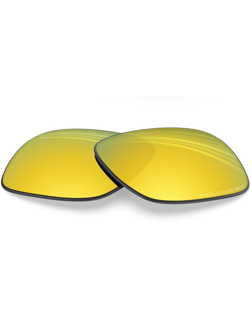 BLAZERBUCK Anti-salt Polarized Replacement Lenses for Oakley Holbrook OO9102/Holbrook Asian Fit OO9244/Holbrook Mix OO9384-24K Gold - Image 1
