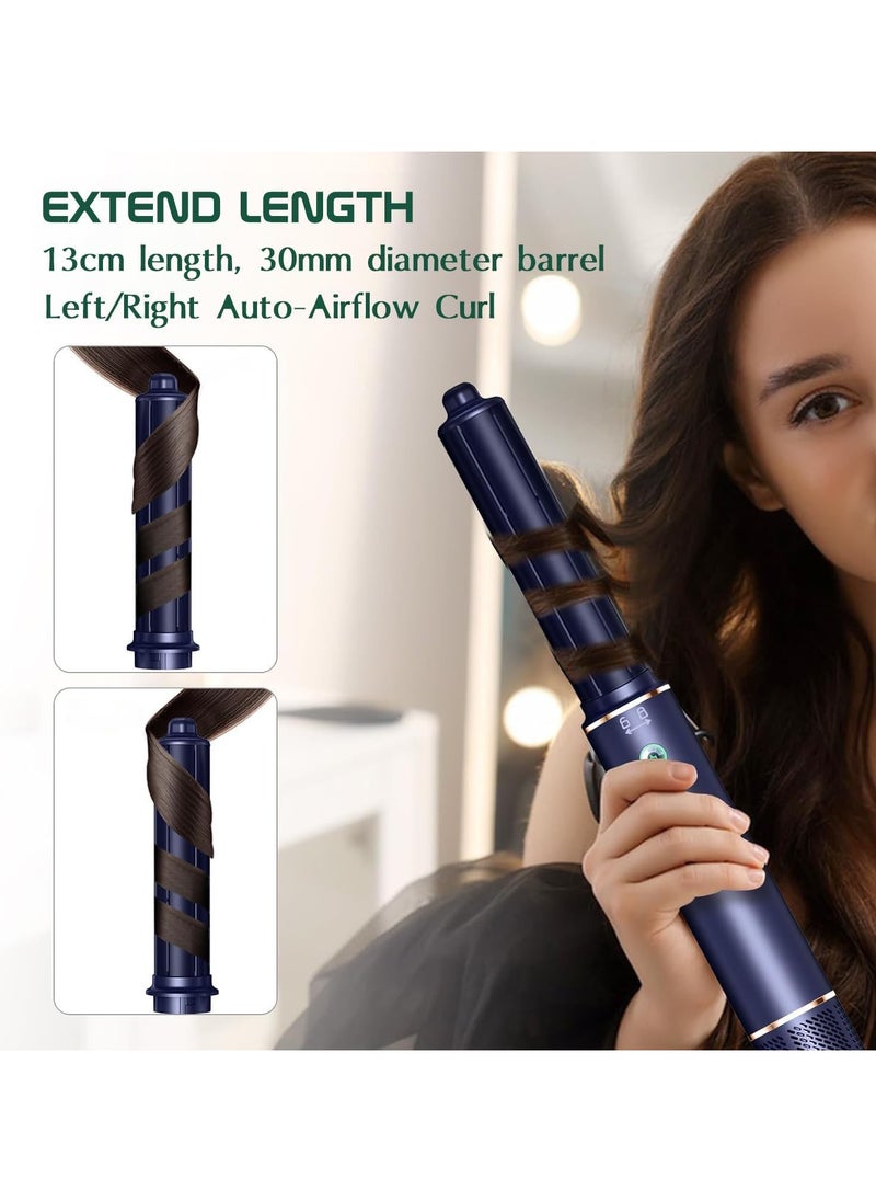 Joshberg - 5-in-1 High-Speed Hair Styler Brush & Hair Dryer, Hair Curler,Hot Air Brush Set,110000 RPM, Advanced Negative Ionic Technology, 1300W Air Styling Curling Iron, 3 Temps & 3 Speeds, Powerful Hot Air Brush, Oval - Image 1