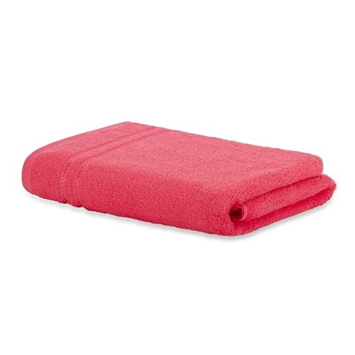 Welspun 100% Cotton Quick Dry Bath Towel | High Absorbency Super Soft, Fast Drying Towels for Bath | 380 GSM Large Size 1 Piece Bath Towel for Men and Women | Sized 70cm X 150cm Coral - Image 2