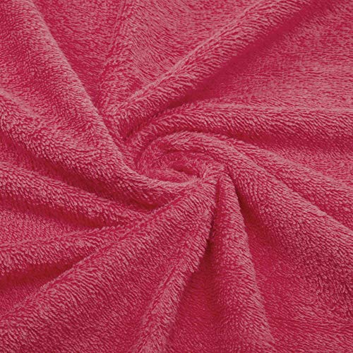 Welspun 100% Cotton Quick Dry Bath Towel | High Absorbency Super Soft, Fast Drying Towels for Bath | 380 GSM Large Size 1 Piece Bath Towel for Men and Women | Sized 70cm X 150cm Coral - Image 5
