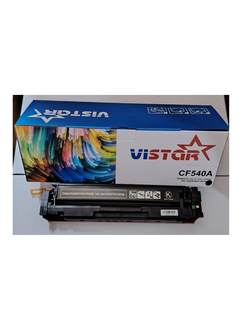Vistara خراطيش حبر سوداء متوافقة مع HP 203A CF540A من VISTAR لـ HP Color Laserjet Pro MFP M281FDW, M281FDN, Pro M254, M254DW  kharatish habr sawda' mutawafiqat mae HP 203A CF540A min VISTAR la HP Color Laserjet Pro MFP M281FDW, M281FDN, Pro M254, M254DW - Image 2