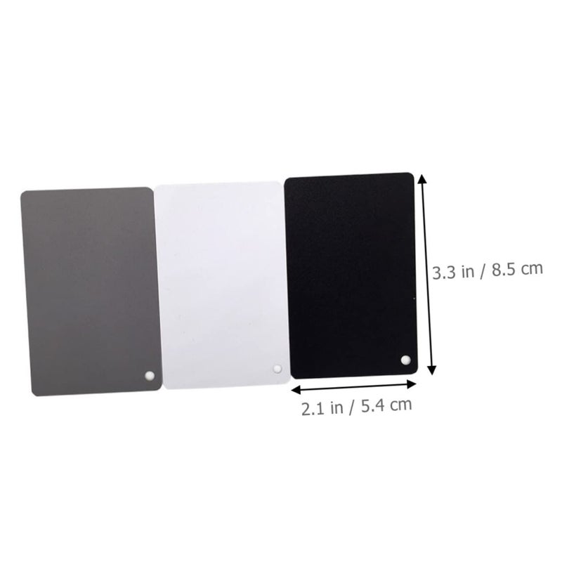 Color Checker Card Set 2Pcs 8.5X5.4CM Photography Exposure Reference Tool with Lanyard - Image 5