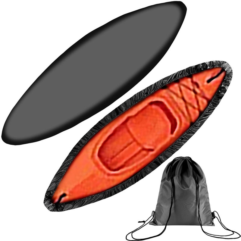 210D Oxford Cloth Storage Cover for Canoeing Kayak Outdoor Waterproof Sunshine-proof Cover Boat Canoe Storage Cover - Image 4