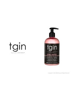 Tgin Rose Water Smoothing Leave-In Conditioner for Natural Hair 384ml  - Image 2