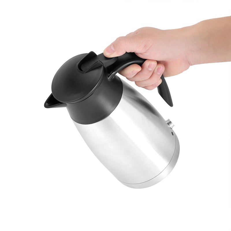 12V 1000ml Stainless Steel Car Automobile Electric Heating Kettle Portable Water Cup - Image 3
