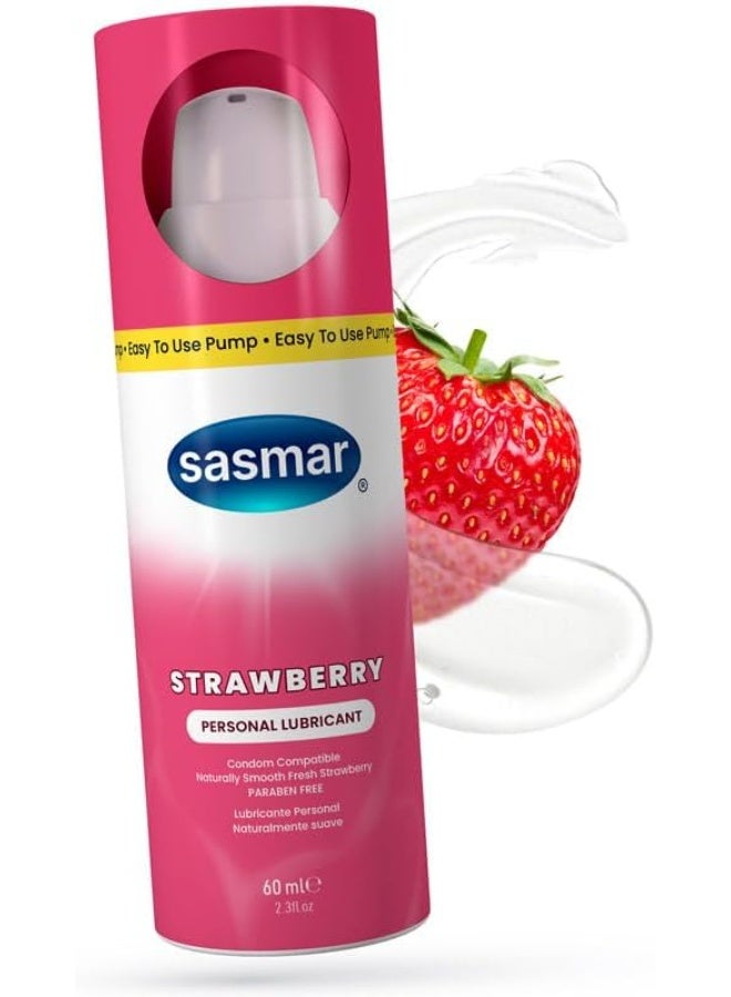 ساسمار مزلق حميمي بالفراولة 60 مل - Image 4