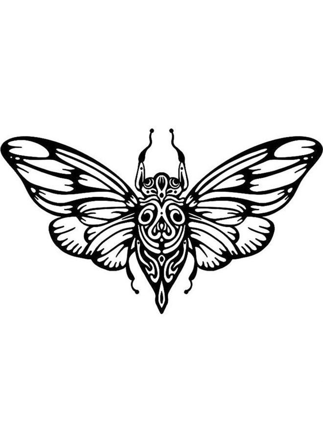 inkbox - Inkbox Temporary Tattoos, Semi-Permanent Tattoo, One Premium Easy Long Lasting, Water-Resistant Temp Tattoo with For Now Ink - Lasts 1-2 Weeks, Cicada, 3 x 3 in - Image 1